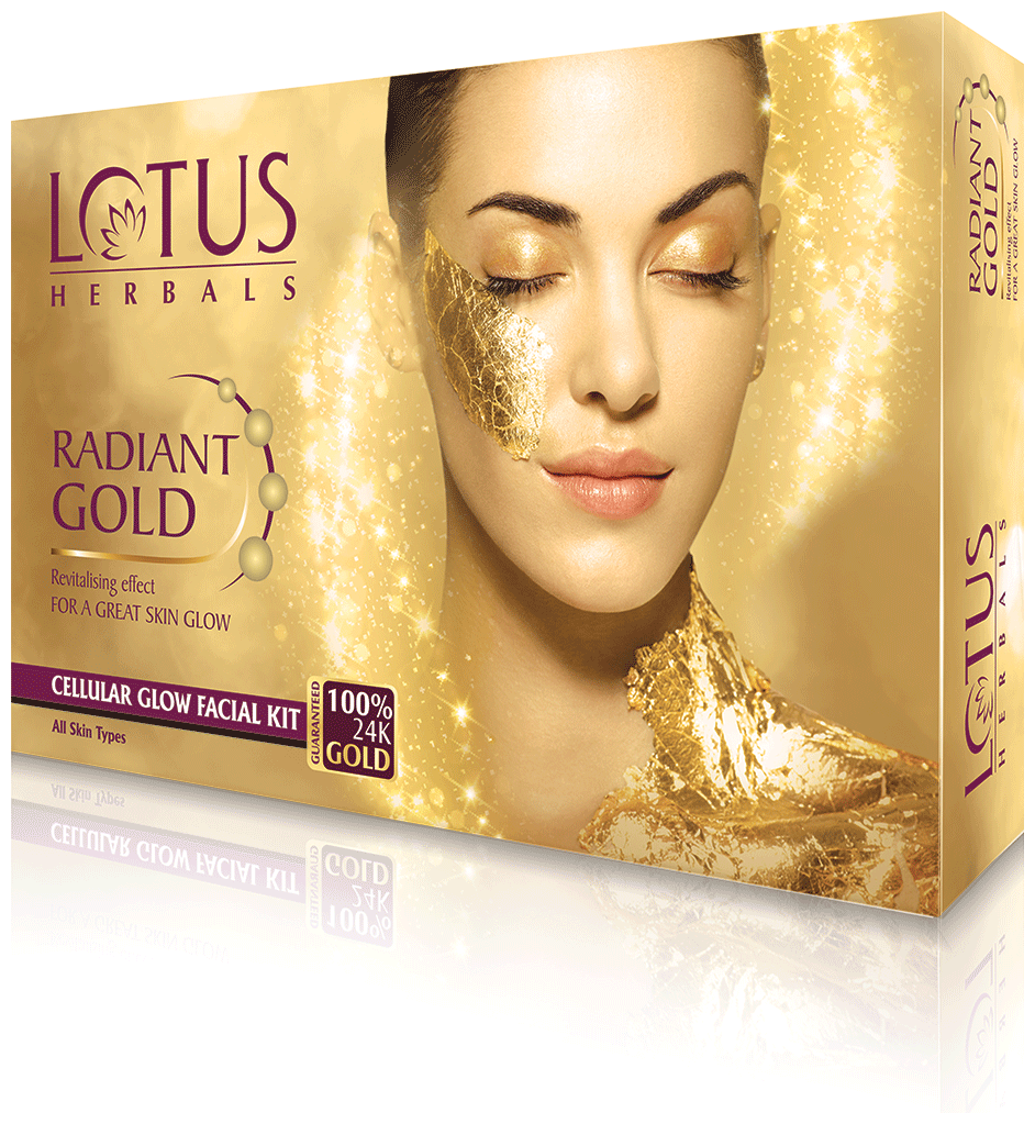 

Lotus Herbals Radiant Gold Cellular Glow Facial Kit