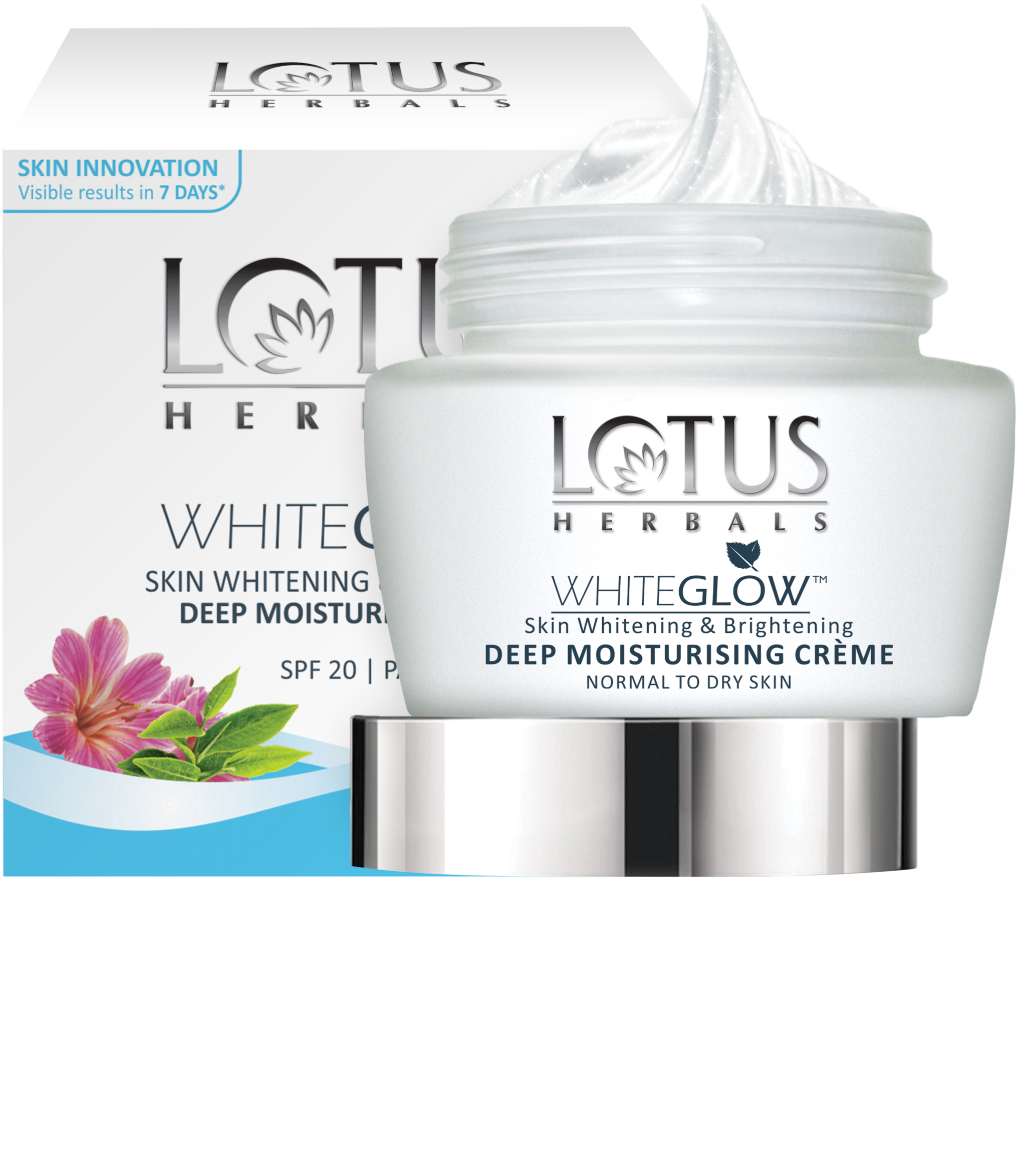 

Lotus Herbals Whiteglow Deep Moisturising Creme 60 g