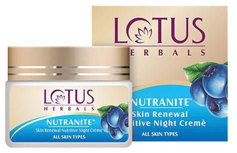 

Lotus Herbals Nutranite Skin Renewal Nutritive Night Creme 50 g