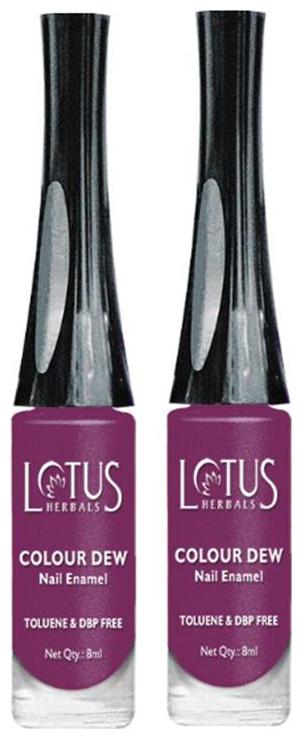 

Lotus Herbals Make-Up Color Dew Plum Delight 87 8 ml - (Pack of 2)