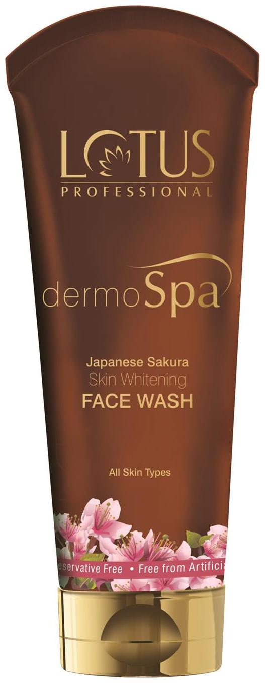 

Lotus Professional Dermo Spa Japanese Sakura Skin Whitening Face Wash