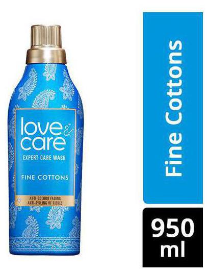 

Love Care Fine Cottons Expert Care Wash Liquid Detergent 950 ml
