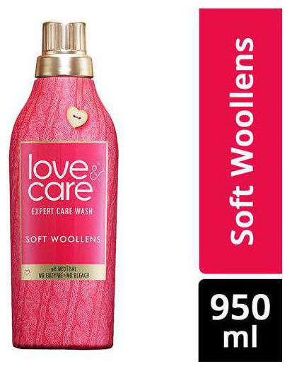 

Love Care Soft Woollens Expert Care Wash Liquid Detergent 950 ml