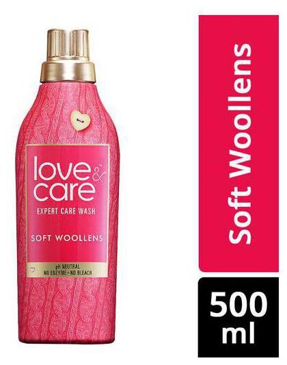 

Love Care Soft Woollens Expert Care Wash Liquid Detergent 500 ml