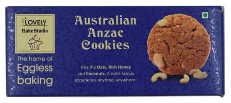 

Lovely Bake Studio Cookies - Australian Anzac 75 g