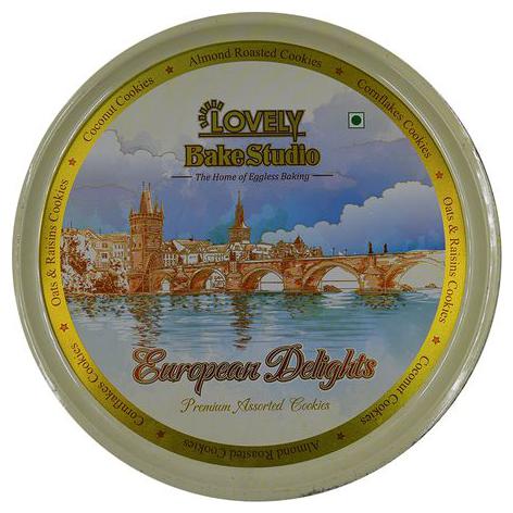 

Lovely Bake Studio Assorted Cookies - European Delights 350 g