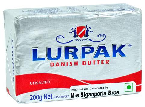 

Lurpak Danish Butter Unsalted 200 g
