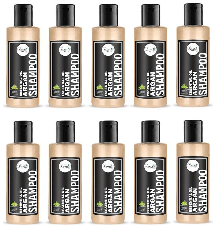 

Luster Argan Oil Shampoo (Pack of 10-210 ml each)