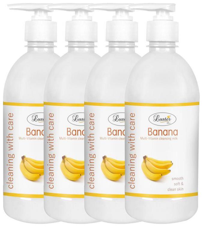 

Luster Banana Cleansing Milk (500 ml) Pack of 4