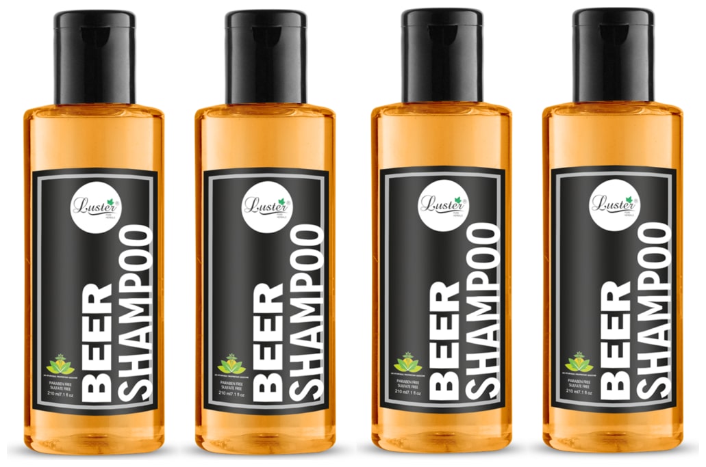 

Luster Beer Shampoo 210ml (Pack of 4)