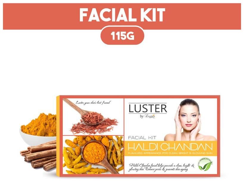 

LUSTER Haldi Chandan Facial Kit (115g)