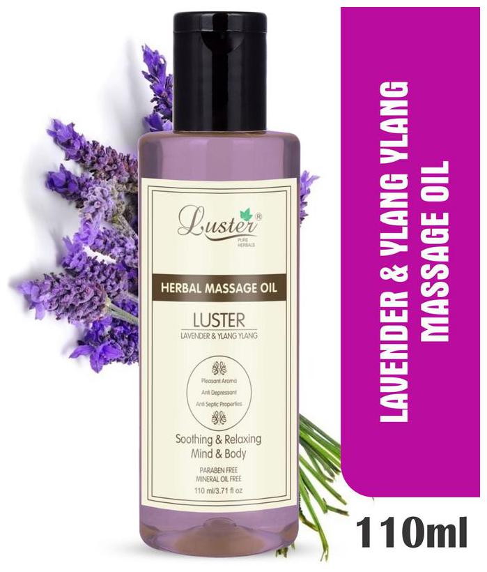 

Luster Lavender Ylang Ylang Herbal Massage Oil -110 ml