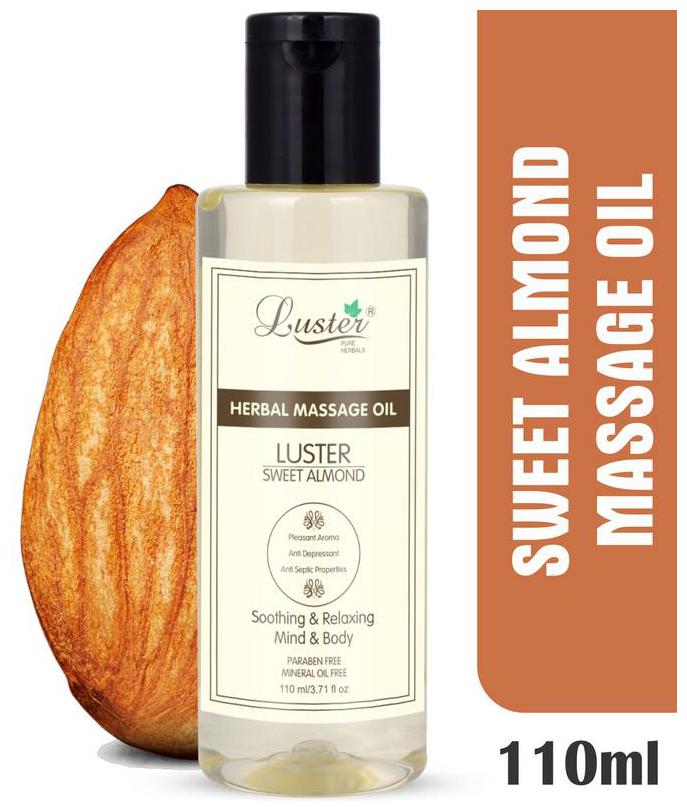 

Luster Sweet Almond Herbal Massage Oil -110 ml