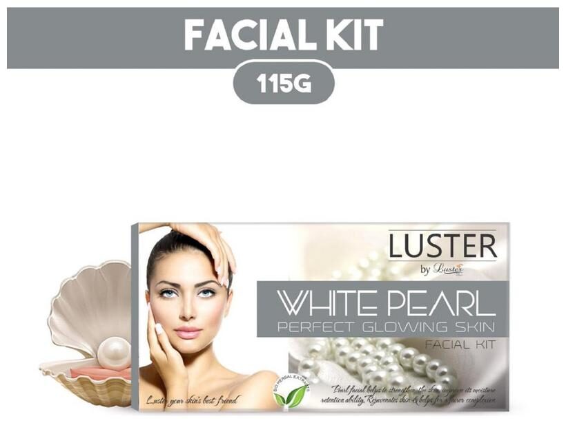 

LUSTER White Pearl Facial Kit (115g)