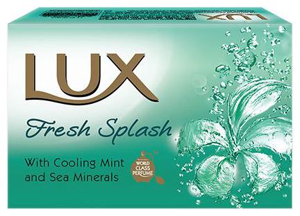 

Lux Bathing Soap - Fresh Splash with Cooling Mint Sea Minerals 100 g