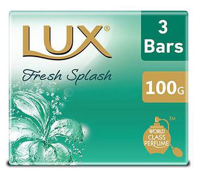 

Lux Soap Bar - Fresh Splash Cooling Mint Sea Minerals 100 g 3