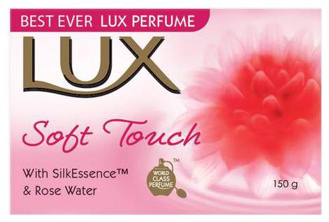 

Lux Soft Touch Silk Essence Rose Water Soap Bar 150 g