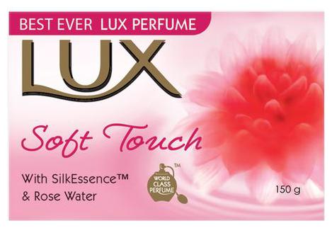 

Lux Soft Touch Silk Essence Rose Water Soap Bar 150 g
