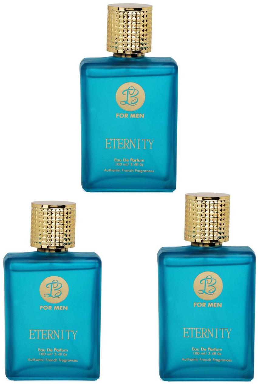 

Lyla Blanc EDP ETERNITY Premium French Perfume for Men Pack of 3 (100ml each)