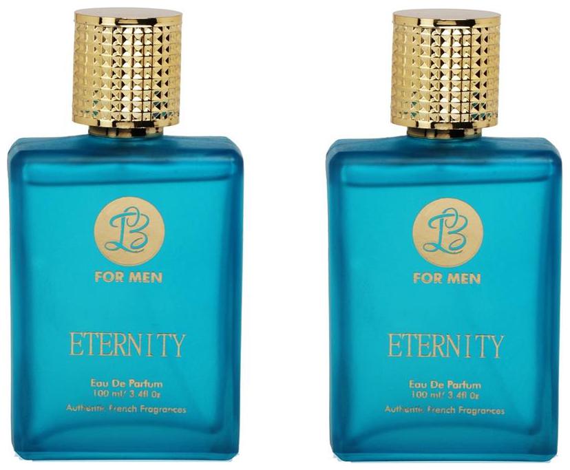 

Lyla Blanc EDP ETERNITY Premium French Perfume for Men Pack of 2 (100ml each)