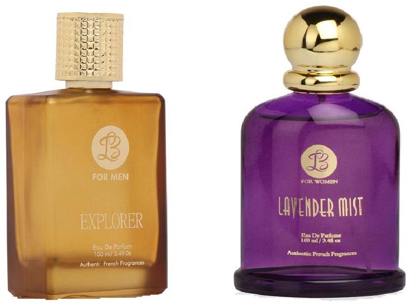 

Lyla Blanc EDP Mens EXPLORER Lyla Blanc EDP Womens LAVENDER MIST (Pack of 2 Perfume for Couple) (100ml each)
