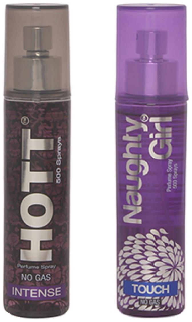 

HOTT Mens INTENSE Naughty Girl TOUCH (Pack of 2 Perfume Spray for Couple) (60ml each)