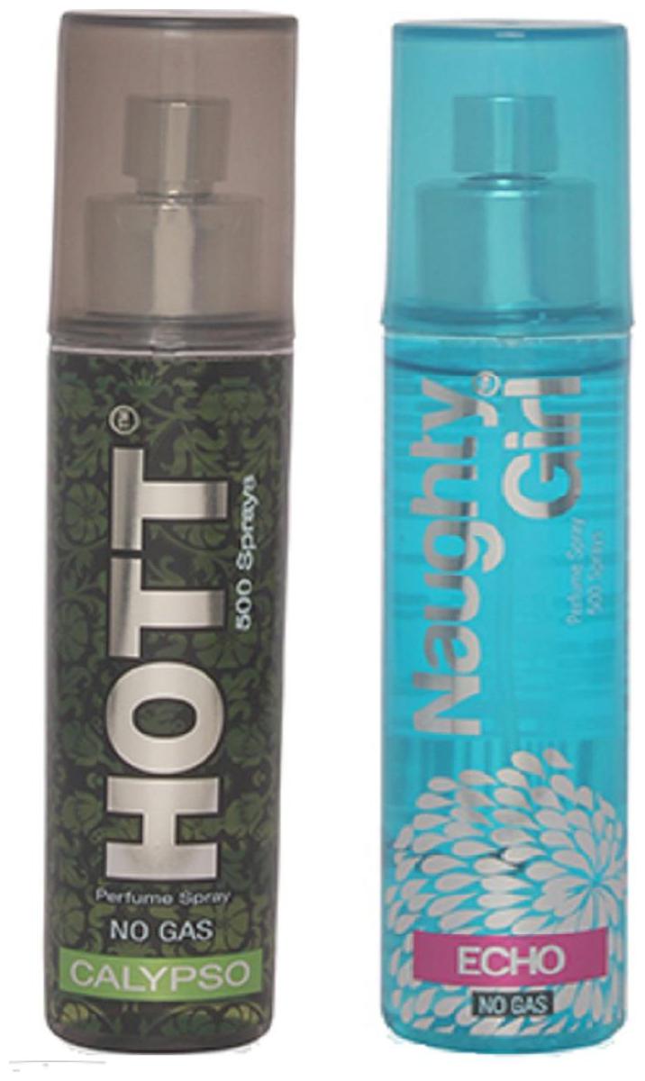 

HOTT Mens CALYPSO Naughty Girl ECHO (Pack of 2 Perfume Spray for Couple) (60ml each)