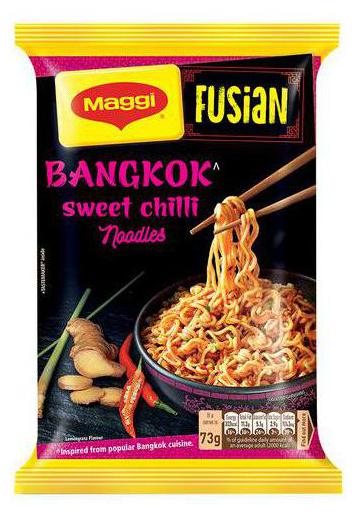 

MAGGI Fusian Bangkok Sweet Chilli Noodles 73 g