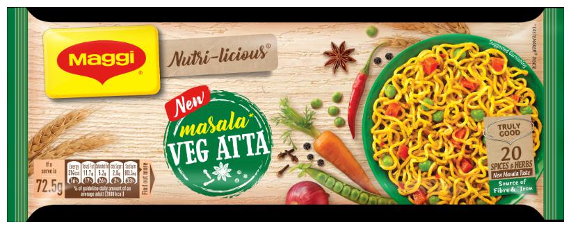

MAGGI Nutri-licious Atta Masala Noodles 290 g