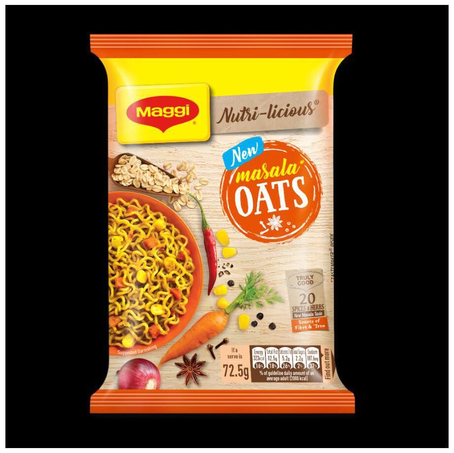 

Maggi Nutrilicious Oats Noodles Masala 72 5 g