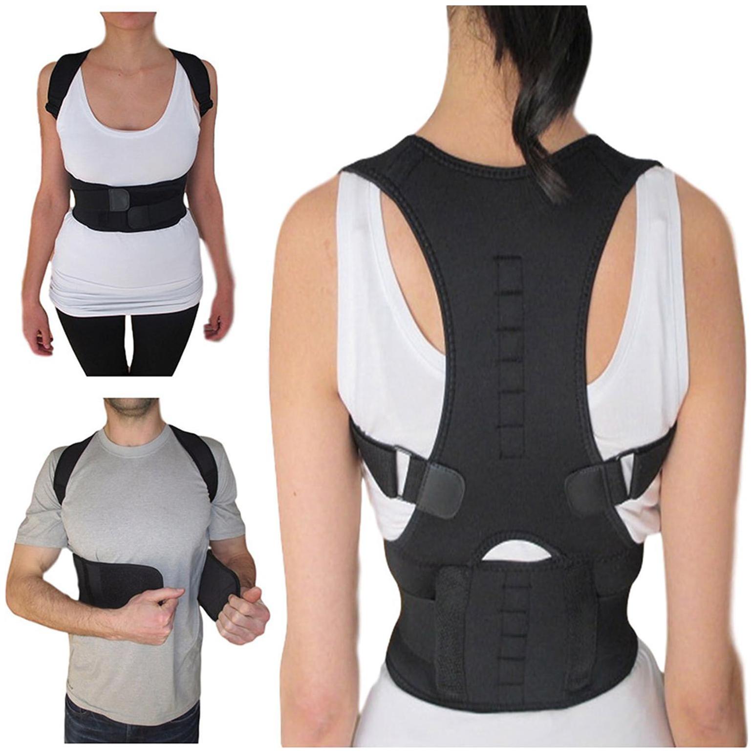 

Magnetic Lumbar Back Support Eases Pain Energizing Posture support