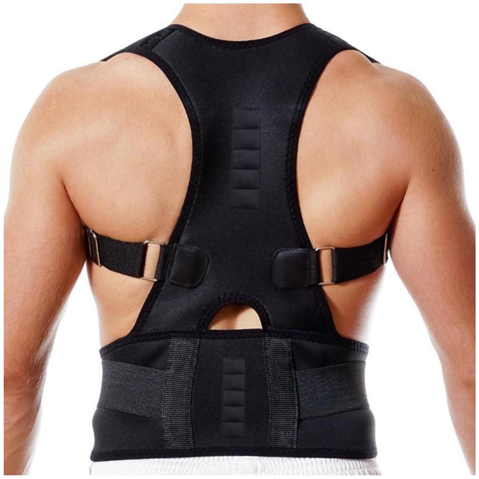 

Magnetic Lumbar Back Support Eases Pain Energizing Posture support
