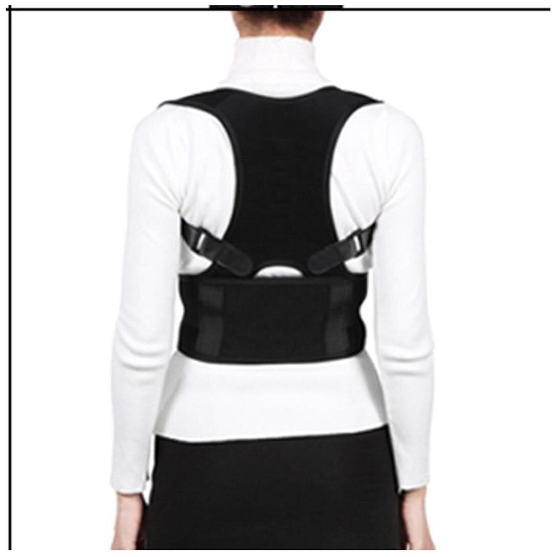 

Magnetic Lumbar Back Support Eases Pain Energizing Posture support