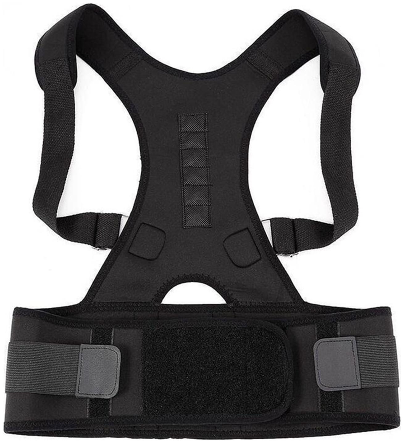 

Magnetic Lumbar Back Support Eases Pain Energizing Posture free Size