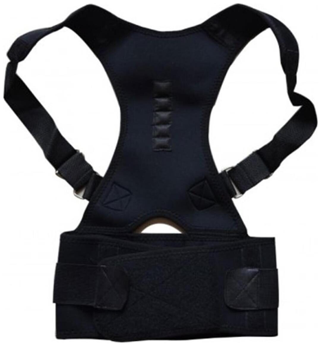 

Magnetic Lumbar Back Support Eases Pain Energizing Posture free size