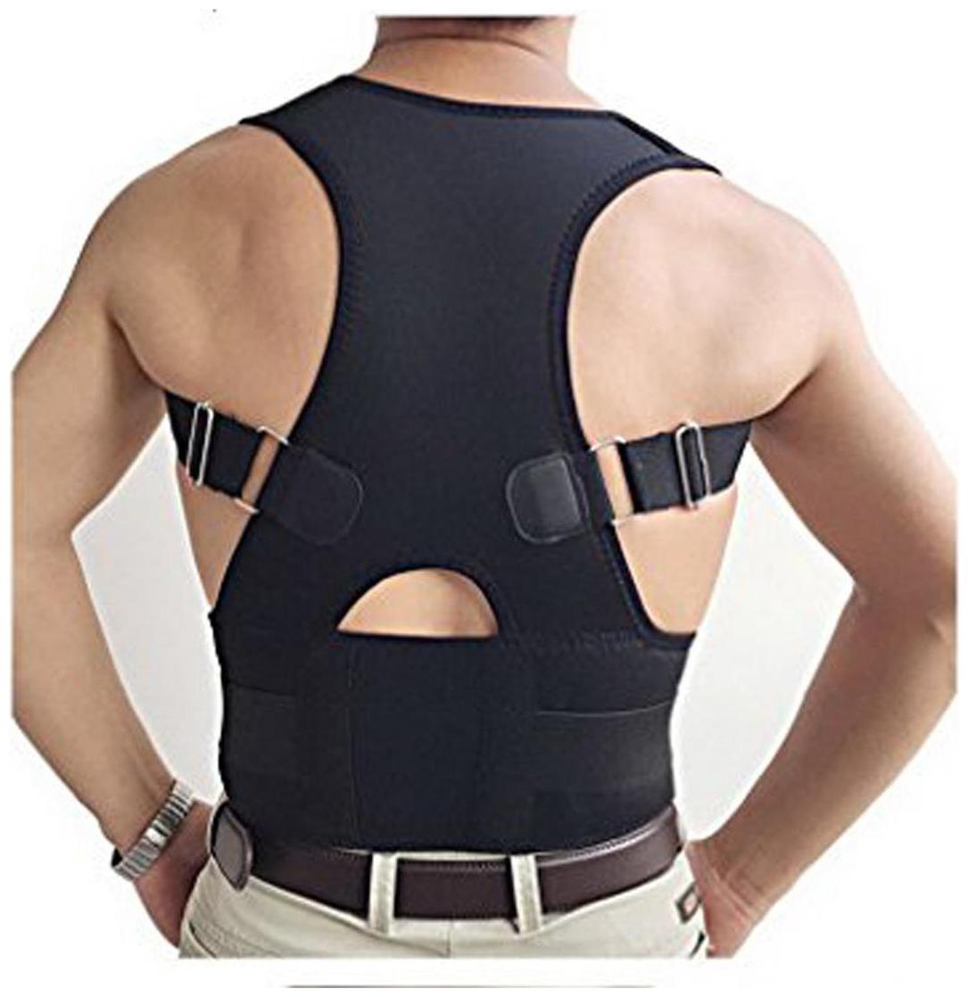 

Magnetic Lumbar Back Support Eases Pain Energizing Posture support