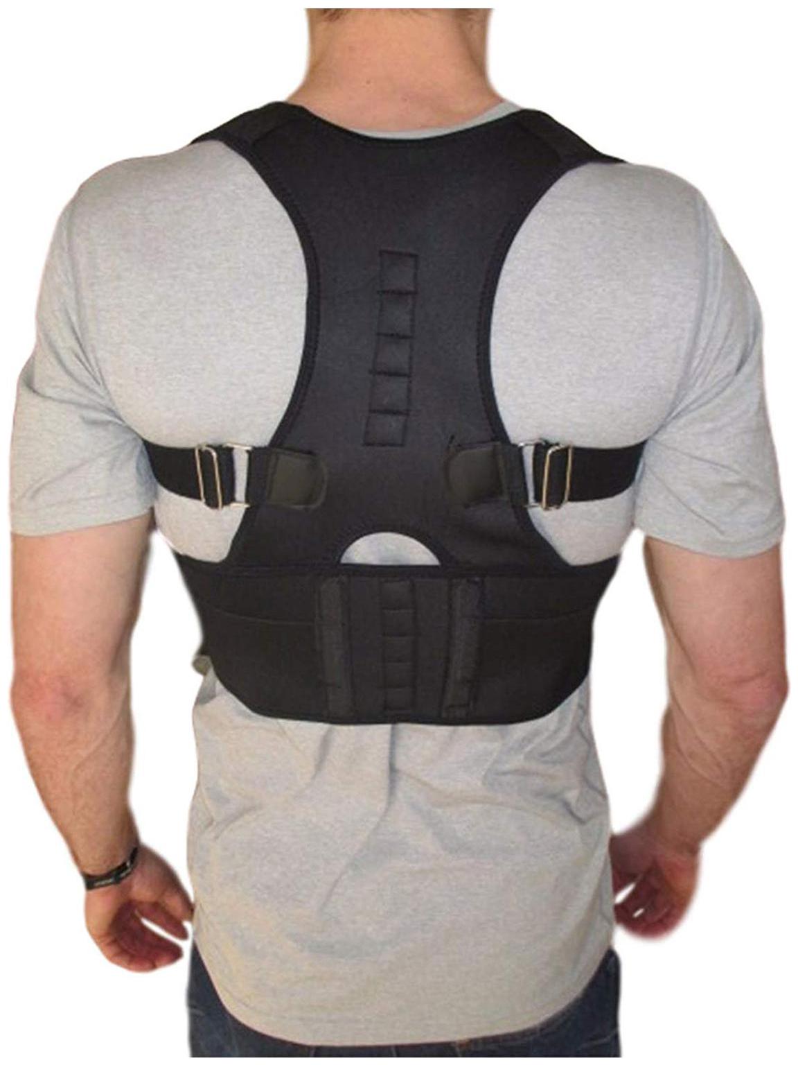 

Magnetic Lumbar Back Support Eases Pain Energizing Posture support
