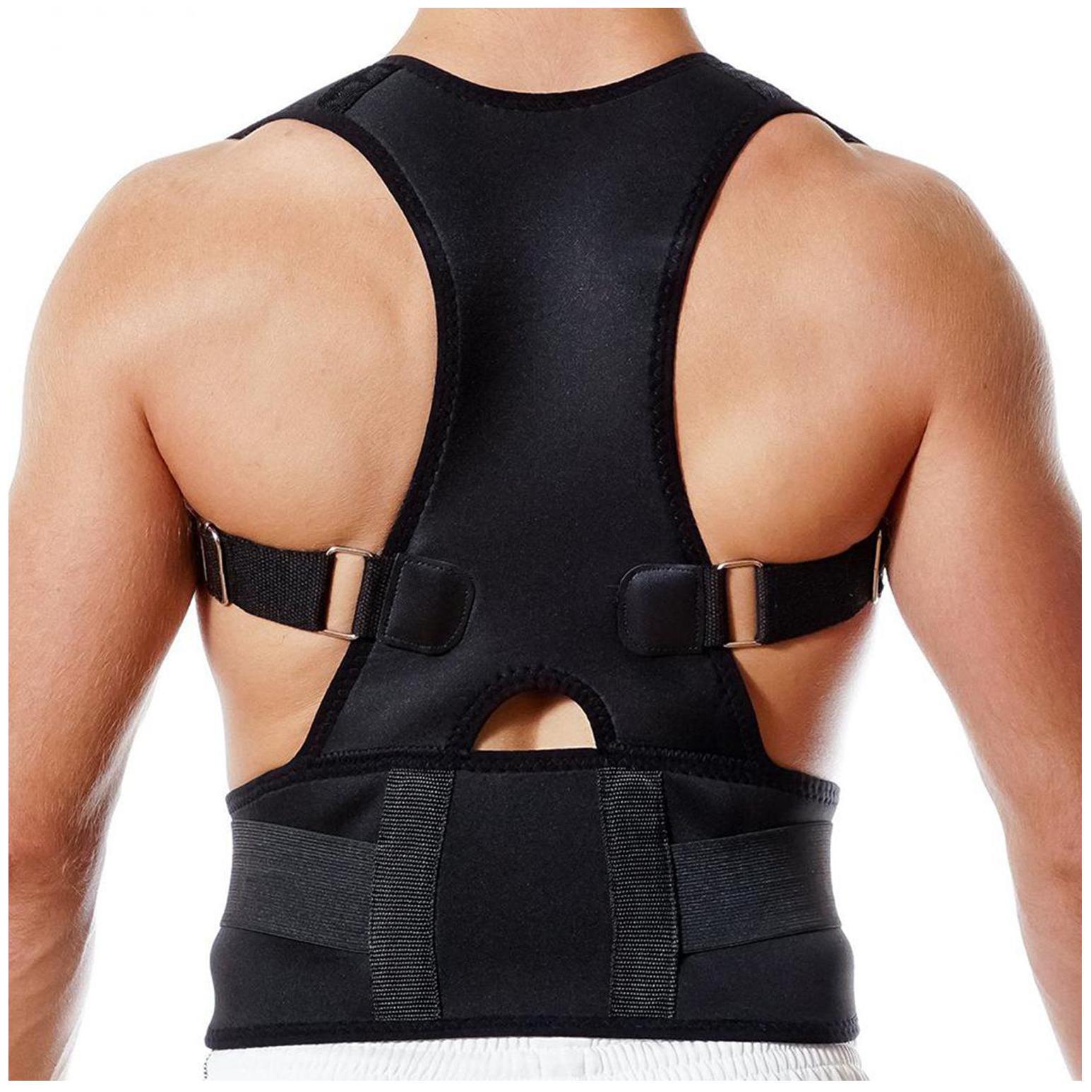 

Magnetic Lumbar Back Support Eases Pain Energizing Posture support