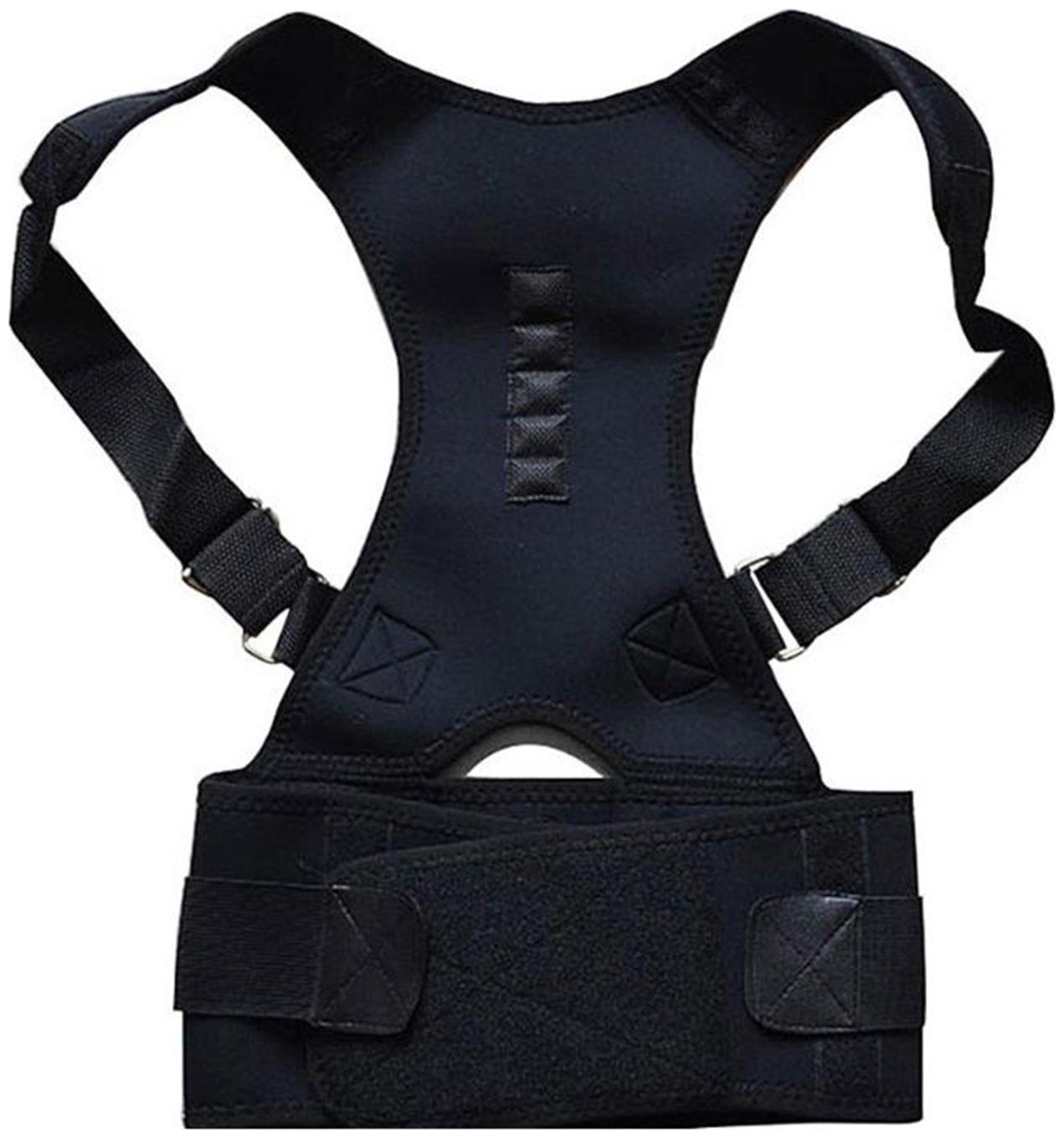 

Magnetic Lumbar Back Support Eases Pain Energizing Posture support