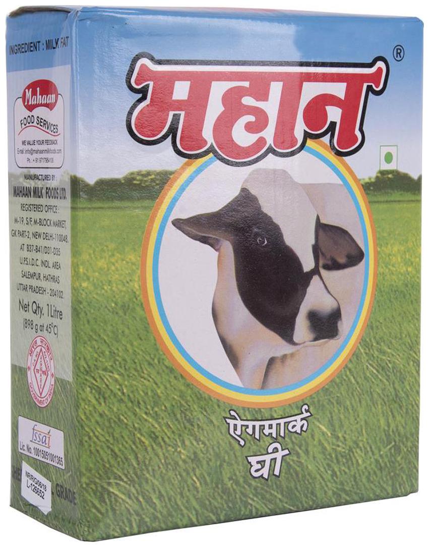 

Mahaan Agmark Pure Desi Ghee 1000ml