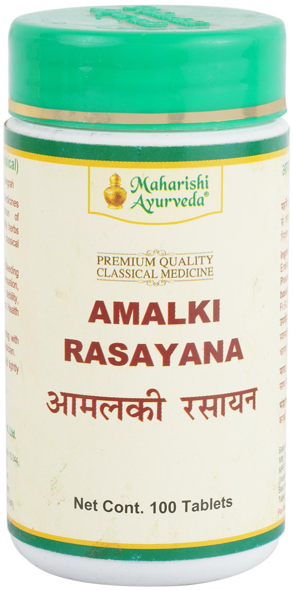 

Maharishi ayurveda Amalaki Rasayana 100 Tablets ( Pack of 1 )