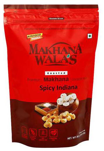 

Makhanawala s Roasted Makhana Spicy Indiana 80 g