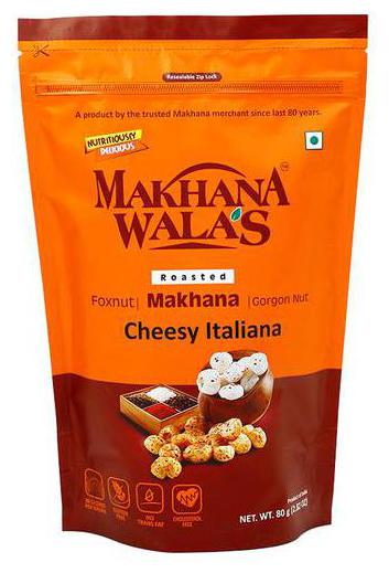 

Makhanawala s Roasted Makhana Cheesy Italiana 80 g