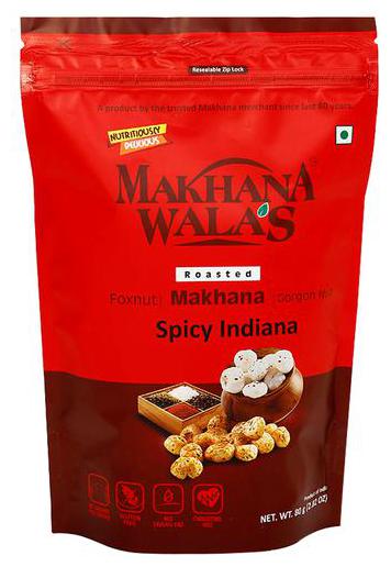 

Makhanawala s Roasted Makhana Spicy Indiana 80 g