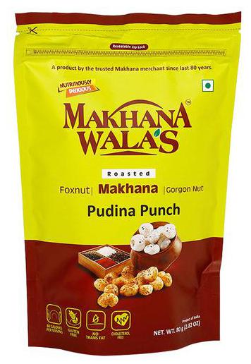

Makhanawala s Roasted Makhana Pudina Punch 80 g
