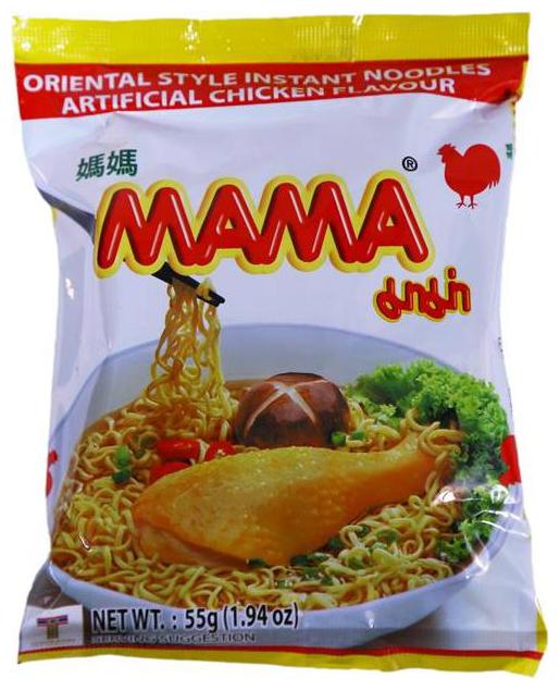 

Mama Chicken Instant Noodles 55g