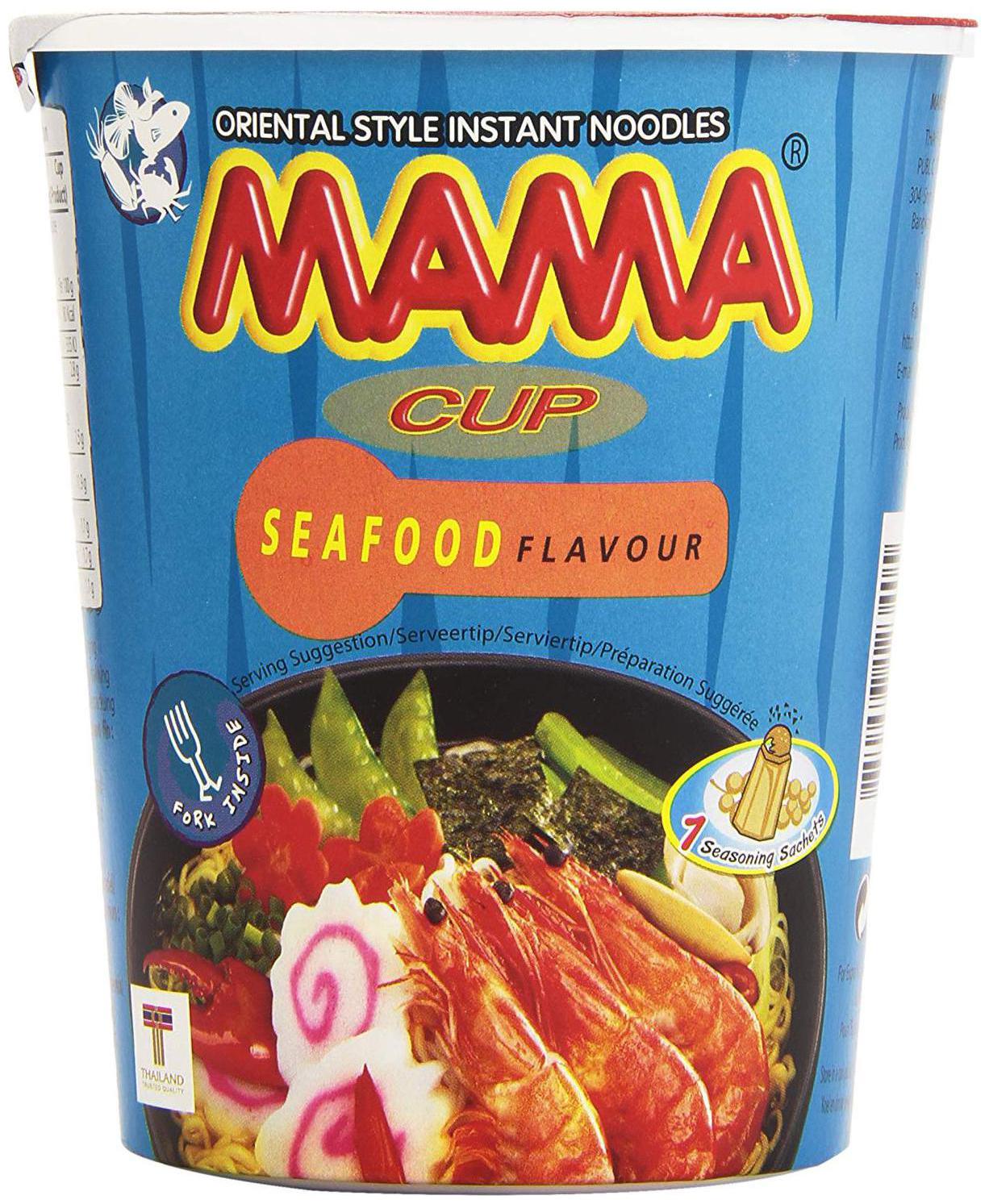 

Mama Instant Cup Noodles - Sea Food Flavor 70 g
