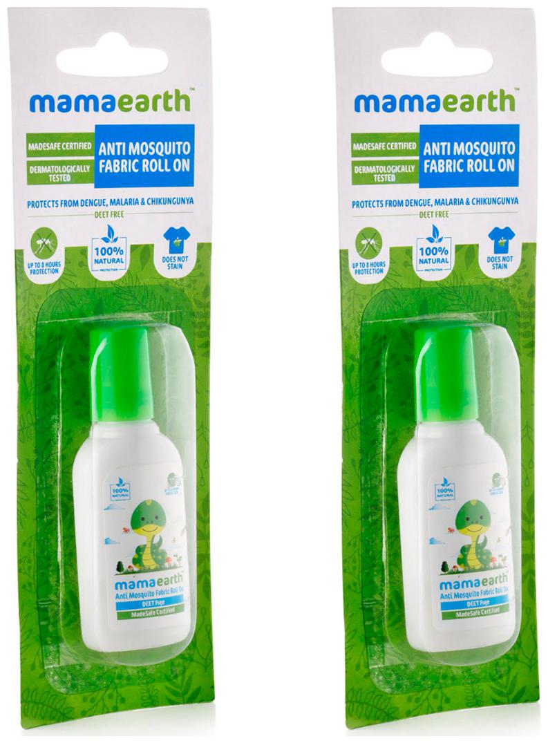 

Mamaearth Anti Mosquito Fabric Roll On 8ml (Pack of 2)