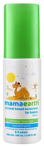 

Mamaearth Baby Lotion - Mineral Based Sunscreen 0-5 years 100 ml