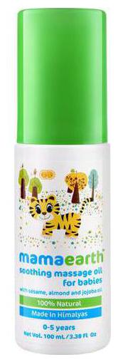 

Mamaearth Baby Oil - Soothing Massage 0-5 years 100 ml